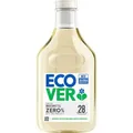 Ecover Waschmittel Zero%, Universal sensitiv, flüssig, 1 Liter, ohne Duft- und Farbstoffe, Waschladungen 28