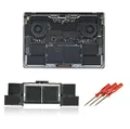 TRADEBIT Akku Ersatz für Apple Macbook Pro 15 2019 A1990 7336 mAh