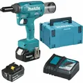 Makita DRV250, 80 mm, 323 mm, 287 mm, 2,4 kg - Blau
