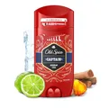 Old Spice Captain Aluminiumfreier Deo-Stick für Männer, 85 ml, bleibt für 48 Stunden frisch, Anti-Weiß-Flecken, Duft von offenem Ozean, Sandelholz & Zitrusnoten