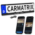 CARMATRIX Auto WLAN Rückfahrkamera KI Personenerkennung mit APP