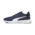 PUMA Unisex Flyer Flex Laufschuh, Blue Peacoat White, 44.5 EU