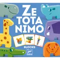 Djeco Ze Totanimo Geschicklichkeitsspiel fr Kinder 3 Tierfiguren stapeln