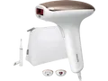 PHILIPS Lumea IPL Series 7000 BRI921/00, 2 Aufsätze, 250 000 Lichtimpulse, für Gesicht und Körper, Haarentfernung Weiß/Rosa
