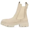 Tamaris Tamaris 1-25901-41-353 Chelsea Boots Damen Taupe Nubuck Stiefel grau 40 EU