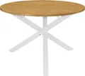 vidaXL Esstisch Weiß 120x75 cm MDF