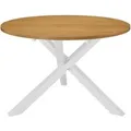 vidaXL Esstisch Weiß 120x75 cm MDF 247631