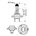 Glühlampe, Hauptscheinwerfer PHILIPS 12972RGTB1 für MG MG ZT 2 2002-2005
