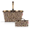reisenthel Einkaufskorb carrybag leo macchiato BK6047 + Organizer leo macchiato