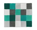 Kleine Wolke Badteppich Caro, 100% Polyacryl, 55 x 65 cm, Petrol