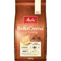 Melitta Bella Crema La Crema Arabica Bohnen mit Starke Aroma Zwischenröstung 1kg