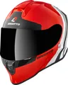 Bogotto V151 Wild-Ride Helm, rot/schwarz/weiß, XL