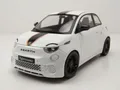 Fiat 500e Abarth 2024 weiß Modellauto 1:18 MCG