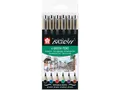 SAKURA Pigma Brush Pen Set POXSDKBR6 6 Farben #hihi