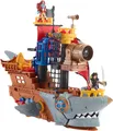 Fisher-Price IMAGINEXT Haimaul-Piratenschiff DHH61 Kanonen zum Baden Geheimschat