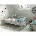 Vipack Kinder-/Juniorbett, Grau, Holz, Kiefer, 70x140 cm, Kinder- & Jugendzimmer, Kindermöbel, Kinderbetten