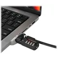 "Compulocks Ledge Lock Adapter for MacBook Pro 16\"\" M1, M2 & M3 with Combination Cable Lock - Sicherheitsschlossadapter -"