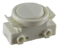 Einbau Wippschalter für Lampe 2A 250V Wippenschalter inkl. Ring und Wippe, passt als Ersatzschalter für Unterbauleuchten, Küchenleuchten, Wandleuchten, Wohnmobilen usw., Farbe weiß
