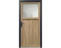 Nebeneingangstür Pro M01 weiß/turner oak 980x2080 mm DIN Links