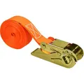 LAS Spanngurt mit Ratsche, 5m x 25mm, orange, Zurrkraft bis 1000kg
