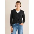 CECIL Cardigan aus Baumwolle mit Stretchanteil grau XL (44)