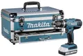 Makita HP488D009 Akku-Schlagbohrschrauber Bohrmaschine 2x Akku Koffer 1621116