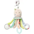 Fehn Motorikspielzeug 054460, Activity-Oktopus, Aktivitätsspielzeug aus Stoff, ab 0 Monate