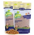 2 x 1 kg Lyra Pet® Mehlwürmer getrocknet