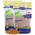 2 X 1 Kg Lyra Pet Mehlwürmer Getrocknet
