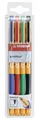 Stabilo® 1099/4 Tintenroller pointVisco® Etui mit 4 Stiften