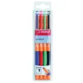 STABILO pointVisco Gelschreiber orange 0,5 mm, Schreibfarbe: farbsortiert, 4...