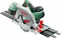 Bosch Handkreissäge PKS 66 AF 1600W | 190mm Sägeblatt | 66mm Schnitttiefe | Führungsschiene | CleanSystem Box