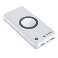 VARTA 2 in 1 Power Bank und Wireless Charger, kabelloses Ladegerät, Powerbank 20000mAh, LED Ladestandanzeige, lädt bis zu 4 Geräte gleichzeitig, inkl. USB C Ladekabel