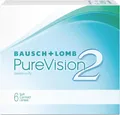 PureVision 2 Monatslinsen | Bausch + Lomb | Sphärisch | 6 Linsen | BC 8.60 mm | DIA 14.0 | 0.00 Dioptrien