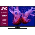 JVC QLED TV 32 Zoll Fernseher Full HD Android TV (HDR Smart TV, Triple-Tuner) LT-32VQF545A - Schwarz