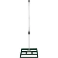 Monster Shop - Rasenrakel 50cm Levelingrake Rasen Rakel Rake Stahl Grün 1.9m Flächenebener