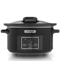 Crock-Pot CSC052X Schongarer 4,7 l Schwarz, 220 W, Timer, Display