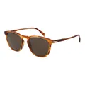 David Beckham Sonnenbrille DB Herren Braun