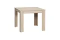 byLIVING Esszimmertisch Nepal/Sonoma Eiche-Optik hell-braun/Kleiner Küchentisch 80 x 80 cm/Esstisch Melaminharz beschichtet / 18 mm Dicke Tischplatte / 80 x 80, H 75 cm