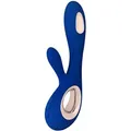 LELO Soraya Wave Wiederaufladbarer Rabbt-Vibrator - Blau