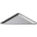 Dalsys Duschablage ohne Bohren 205mm x 205mm Befliesbar Edelstahl Silber