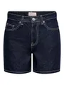 ONLY Female Jeans-Shorts ONLPHINE Hohe Taille Normal geschnitten Jeans-Shorts