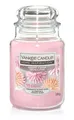 Yankee Candle Duftkerze Großes Glas Sugared Blossom 538 g rosa Duft Kerze
