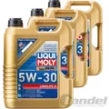 3x 5L LIQUI MOLY ÖL MOTORÖL LONGLIFE 3 LL 3 für VW AUDI SEAT SKODA 504/507.00