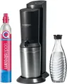 SODASTREAM Wassersprudler Crystal 3.0 titan, schwarz