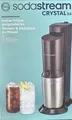 SodaStream Wassersprudler Crystal 3.0 inkl. Glasflasche Quick Connect Zylinder