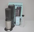 SodaStream Crystal 3.0 Wassersprudler mit 0,7L Glaskaraffe Schwarz/Edelstahl