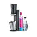 SodaStream Crystal 3.0 Sprudler 0.615L Glas Schwarz Edelstahl
