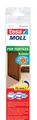 TESA tesamoll STANDARD Türdichtschiene für Textilböden, 43 mm x 1 m, braun