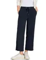 STREET ONE Damen A377224 7/8 Culotte Hose, Deep Blue, 36W / 26L EU